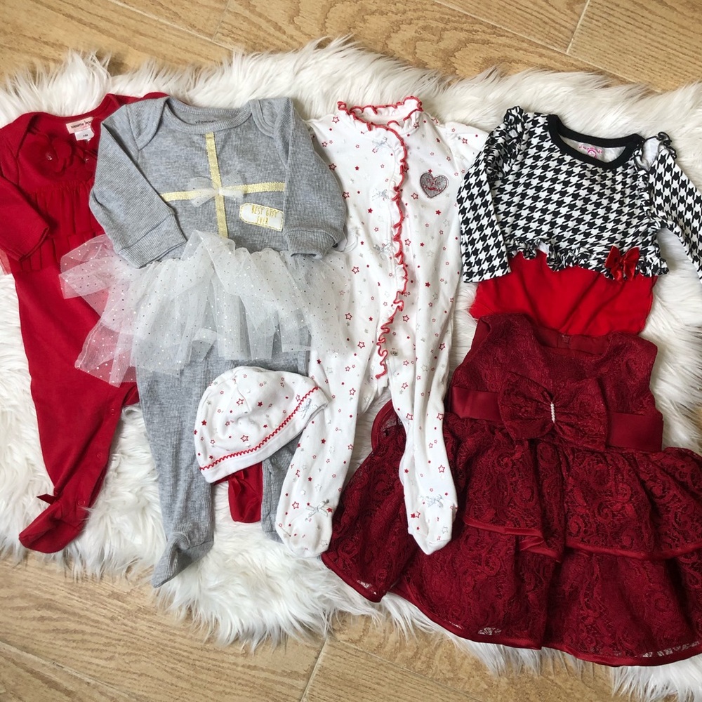 Baby’s first Christmas bundle 3-6 months